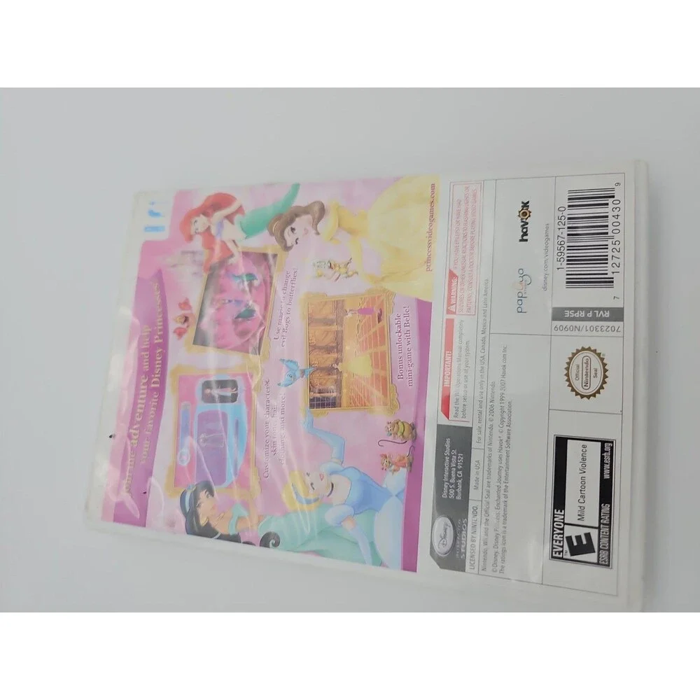 Disney Princess: Enchanted Journey Nintendo Wii 2007 Complete Tested Video Game
